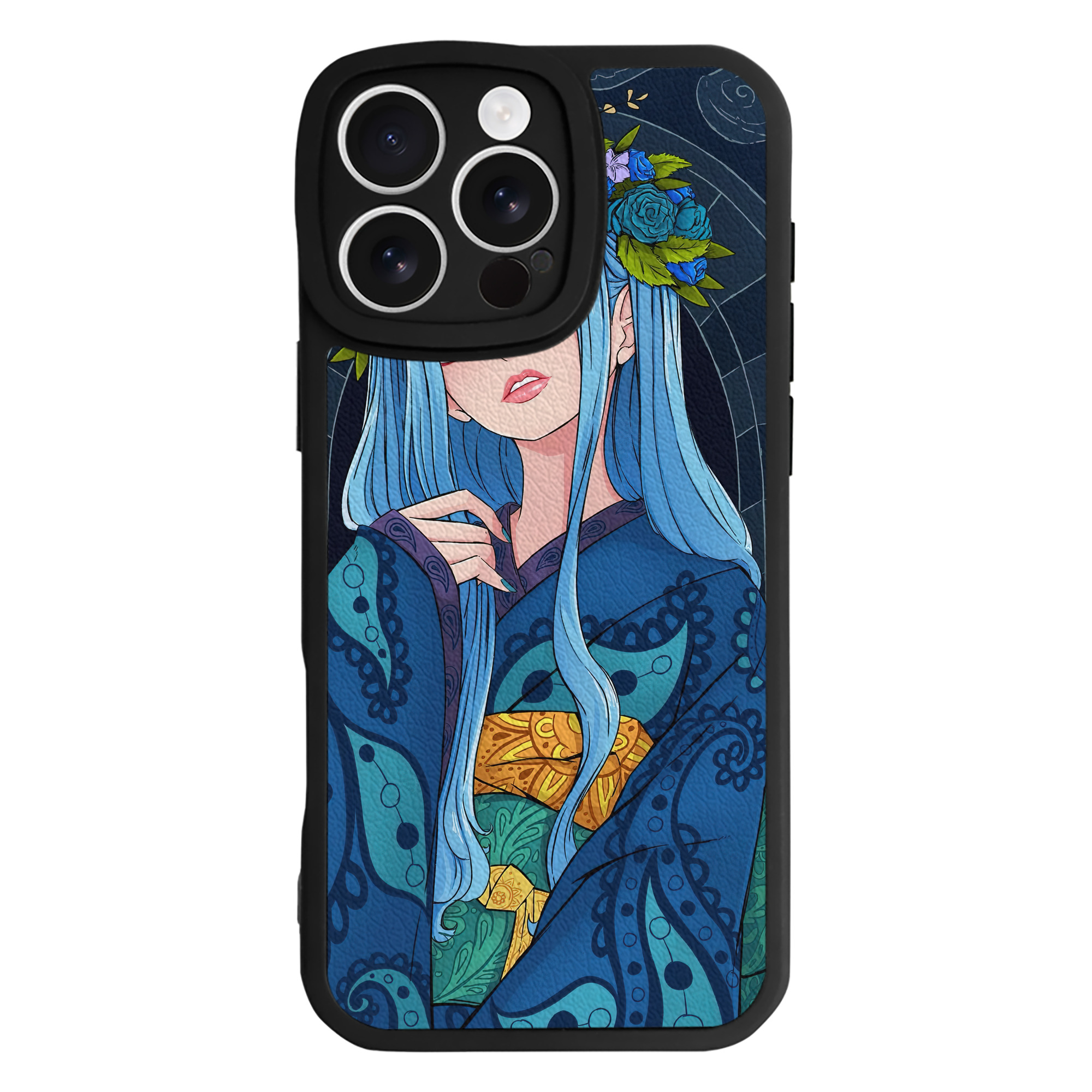 （画像用） ワンピース ONE PIECE 【iPhone 16シリーズ対応】シリコンスマホケース（レザー調） 材質：シリコン